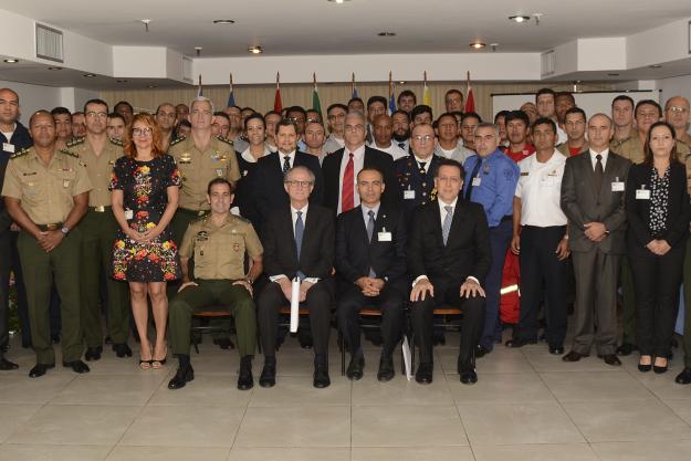 Participants at Assistance and Protection Exercise GRULAC Brazil 27-31 August 2018 