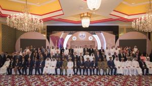  Deputy Director-General, Mr Hamid Ali Rao (front, centre) and participants at the International Conference on Chemical Disarmament and Security: The OPCW’s Contributions to Global Peace and Security, which was held in Doha, Qatar, from 10-11 April.